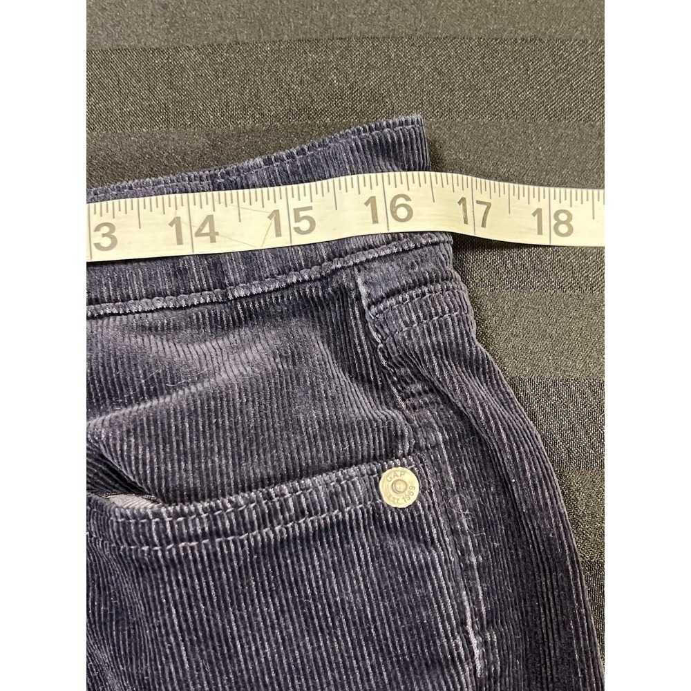 GAP 1969 MENS 30x30 STRAIGHT FIT CORDUROY JEANS NAVY BLUE FALL‎ 9/14 Old Money - Picture 7 of 12